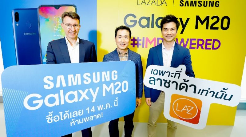 W:\Year 2019\Corporate Accounts\SAMSUNG\Samsung IM\M Series\TSE x Lazada\Final Press release\Lazada x Samsung GalaxyM20_1.jpg